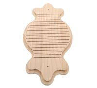 Outanaya Natural Wood Rabbit Scratching Pad for Small Pets - Porous Chew for Bunny, Hamster, Guinea Pig, Chinchilla - Nail Grinding Board for Claw Care and Boredom Relief