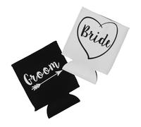Outanaya Neoprene Can Sleeves with Stylish Appearance 2pcs for Soda and Drinks Cans Retains Beverage Temperature for Weddings and Parties