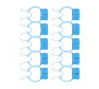 Outanaya Nose Clips 16pcs Portable Lung Breathing Training Clips with Eva Material Suitable for Outdoor Activities