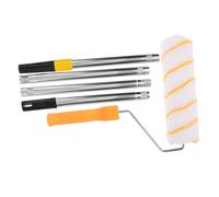 Outanaya Paint Roller with Telescopic Rod Durable Stainless Steel Extension Pole Roller Sleeve for Efficient Wall Painting Easy Grip for Precision Control