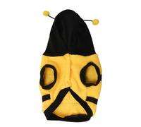 Outanaya Pet Bee Transformation Costume for Dog Halloween Pet Bee Costume Lovely Outfit for Furry Friends