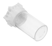 Outanaya Portable 20ml Acrylic Ant Water Feeder Bowl with Pusher Small White Ant Drinking Cup for Nest Insect Watering Station Suitable for Farms and Terrariums