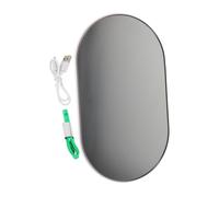 Outanaya Portable Body Weight Scale Accurate Digital Bathroom Weighing Machine with Tempered Glass Surface for Home Use Effortless Operation for All Ages Precision Monitoring and Tracking
