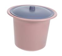 Outanaya Portable Urine Bedpan with Lid Lightweight and Sealed Odor Bedroom Chamber Pot for Elderly Pregnant Women Easy to Clean Practical Travel Toilet Potty