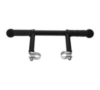 Outanaya Pushchair Handlebar Extender for Parents, Universal Compatibility Iron Stroller Handle Riser Soft Anti-Slip Grip, Improves Maneuverability for Walking Outdoors and Airport Use