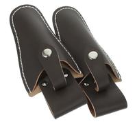 Outanaya Scabbard Random Color 2pcs Protective Cover Practical Scissor Cover and Tool Holder Store Safely with Snap Closure for Pruning Shears and Scissors for Hair Salon and Home Use