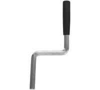 Outanaya Screen Door Handle Folding Crank Handle Stainless Steel and Plastic with Modern Design Enhanced Control Easy Installation for Partition Sliding Doors