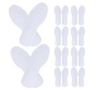 Outanaya Shoe Inserts Thin Comfortable Insoles Breathable Wood Pulp Paper 10 Pairs with Shock Absorption for Basketball Players, for Basketball Activities and Games
