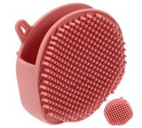 Outanaya Silicone Bath Brush and Double-Sided Body Scrubber with Soft Exfoliating Silicone Material, Handheld Design Protects Skin is Convenient to Store and Carry for Shower and Travel