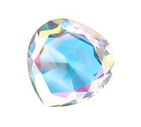 Outanaya Simulation Diamond Nail Art Decor, 8cm Holographic Artificial Crystal Diamond Photo Prop for Manicure Display and Nail Photography