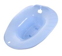 Outanaya Sitz Bath Toilet Seat Basin with Anti-Spill Overflow for Pregnant Women Postpartum Care Relief Comfortable Wide Contoured Edges Easy to Clean Hygienic Healing Aid