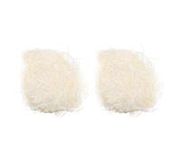Outanaya Small Pet Bedding Hamster Paper Scraps Absorbent Cushioning Material 2 Pieces 100G Each for Nesting and Burrowing