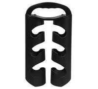 Outanaya Small Plastic Dumbbell Storage Rack for Home Gym, Reinforced Rotating Weight Holder, Compact Dumbbell Organizer Stand for Fitness Equipment