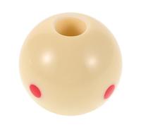 Outanaya Snooker Cue Ball Trainer with 17mm through Hole, Dots Pattern Billiard Stroke and Angle Trainer for Pool Table Practice and Cue Action Correction