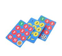 Outanaya Soccer and Basketball Coaching Board Set - 3pcs Magnetic Player Markers for Whiteboard - Numbered Sports for Coaches’ Strategy and Planning