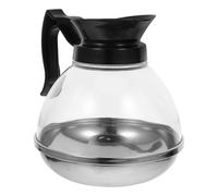 Outanaya Stainless Steel Coffee Pot Equipped with Ergonomic Handle and Sturdy Seamless Base for Home and Camping Use Compatible with Induction Cooktops