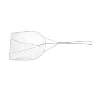 Outanaya Stainless Steel Oil Strainer Spoon with 2mm Mesh Design and Long Handle for Kitchen Utensil, for Straining Grease and Making French Fries with Comfortable Grip