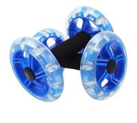 Outanaya to Endurance and Burn Calories Exercise Wheel with Dual Wheels Design and Non- Handles for Core Training, Lightweight Fitness Device in, for Women