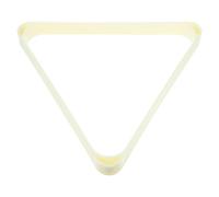 Outanaya Triangle Billiard Ball Rack 5.7 ABS White Pool Snooker Table Triangle Frame Holder for Ball Positioning and Rack Setup