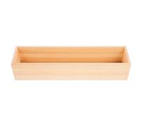 Outanaya Unfinished Wooden Box for Storage, Lightweight Wooden Box Organizer a Minimalist Design, for Home Office Organisation and Versatile Small Storage Solutions