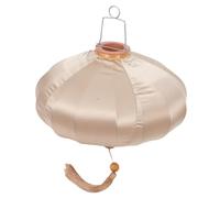 Outanaya Vintage Satin Lantern Pendant for Wedding Decor Reusable Traditional Hanging Lantern for Indoor Outdoor Events Elegant Color Festive Lighting