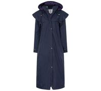 LightHouse Outback Women's Full-Length Waterproof Raincoat - Lightweight, Durable, Stylish - Perfect for Outdoor Adventures - Nightshade - 14