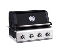 Outback Jupiter - 4 Burner Hybrid Gas and Charcoal Built In - Black