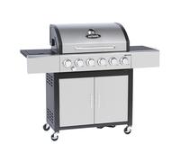 Outback OUT371152 Mercury 6 Burner Gas BBQ Hybrid - Stainless Steel