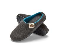 Outback Slippers - Charcoal & Turquoise (UK 12 | EU 46)