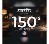 Outback Steakhouse Gift Card 150 USD Key - UNITED STATES