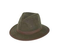 Outback Trading Company Men's Madison River Sun-Protective Waterproof Crushable Cotton Oilskin Hat