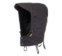 Outback Trading Company Oilskin Removable Breathable Waterproof Western Hood Headwrap, Brown, M