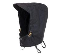 OUTBACK TRADING Oilskin Unisex Waterproof Western Hood, Black, Large