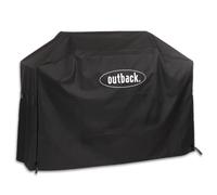 Outback Vented Cover 4 Burner Meteor/Jupiter/Apollo/Saturn (OUT371065), Black