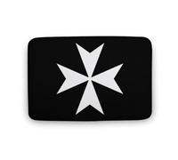 OUTBDNVFSA Hospitaller Knights Bathroom Rugs Door Mat Indoor Entrance for Kitchen Entryway Bedroom Home Decor