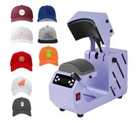 Outbit Hat Press Machine, Automatic Cap Press, Electric Multifunctional Cap Heat Press Machine with LCD Control, Automatic Heat Transfer Sublimation Printing for Vinyl, Sublimation, Heat Transfer