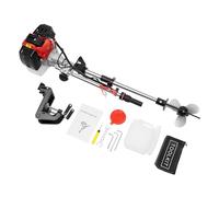 Outboard Boat Motor, 2-Stroke 2.3 HP Boat Motor, 1.7KW 52CC Marine Outboard Motor, Manual Start CDI Marine Motor, for Inflatable Fishing Boats Yachts Water Sports Tools