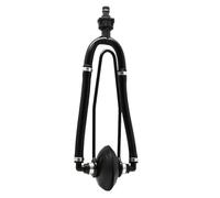 Outboard Boat Motors, Motor Flusher Cleaner, Marine Maintenance Tool, Black, Flow Design with Hose Connector, Salt Removal Solution, Ideal for Board Shore Coast Outboard Care