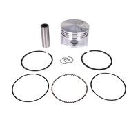 Outboard Engine 3R4-00001-3 3R4000013M STD Piston Set & 3JD-87123-0 3JD871230M Ring for Tohatsu for Nissan 4HP 5HP 6HP / 804768A03 for Mercury Mariner, 5041243 Evinrude Johnson OMC BRP, 59mm STD