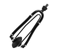 Outboard Engine Washer - 16mm Quick-Connect Motor Muffs For Boats | Outboard Motor Cleaning Tool 60HP And Below | Rubber Metal Construction For Marine Lake Use, Single Tube 28cm / Double Tube 37.5cm