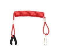 Outboard Kill Switch, Boat Engine Motor Kill Stop Switch, Outboard Engine Ignition Emergency Kill Stop Switch Key Lanyard Rope Clip (for All Series)+quickstop boot