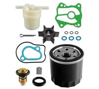 Outboard Maintenance Service Kit Fit for Honda BF A-Series 35 40 45 50 HP Engines Replace 06211ZV5505 Water Pump Maintenance Tool Gasket Key Impeller Oil and Fuel Filter Thermostat Cotter Pin