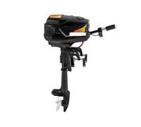 Outboard Motor, 48V 5hp Electric Outboard Motor， 1200W Heavy Duty Trolling Motor， Fishing Boat Engine Short Shaft for Inflatable, Kayak