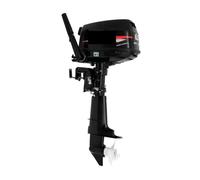 Outboard Motor, 6.5HP 4-Stroke Outboard Motor, 123CC Gas Engine with CDI Ignition