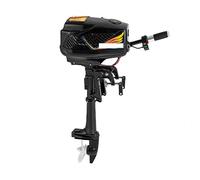 Outboard Motor Boat Engine 48V 5hp Electric Outboard Motor, 1200W Heavy Duty Trolling Motor, Fishing Boat Engine Short Shaft for Inflatable, Kayak, Dinghy, Canoe, Small Boat