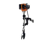 Outboard Motor Boat Engine Air Cooled 2 Stroke 2.5 Horsepower， Gasoline Outboard Motor， Boat Engine for Inflatable, Kayak, Dinghy, Canoe, Small Boat