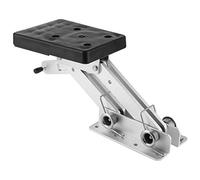 Outboard Motor Bracket Mount, Akozon up to 25hp Auxilary Trolling Mount Anodised Aluminium Construction Mount Adjustable for 2-Stroke 7.5-20HP Kicker Auxiliary Motors