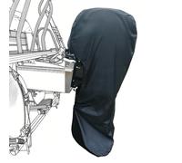 Outboard Motor Cover for Heavy Duty Hood Engines, Full Cowling Protector Oxford Fabric with PVC Coating for 20-30 HP Mercury Yamaha Honda