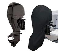 Outboard Motor Cover for Johnson Fast Strike 175HP-175HP 1995-2005 | Oxford fabric waterproof dust; heavy duty boat engine cover; with adjustable drawstring; for marine storage