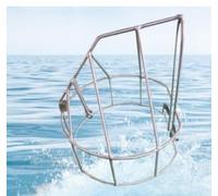 Outboard Motor Protective Cover 304 Stainless Steel Propeller Guard for 15h